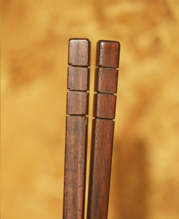 Three-section chopstick heads