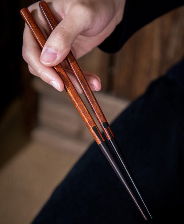 Chinese traditional mortise and tenon structure chopsticks shape - Image 2