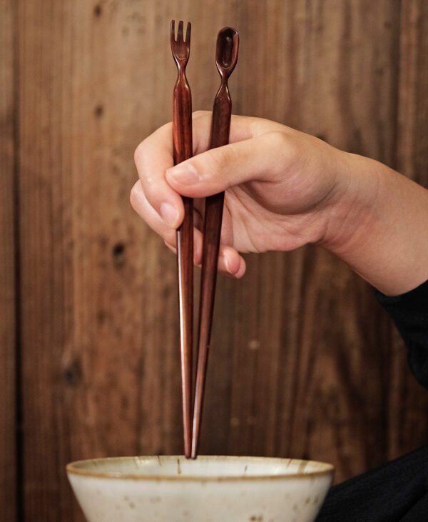 Fork + Spoon chopsticks - Image 3