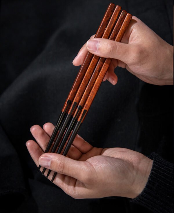 Chinese traditional mortise and tenon structure chopsticks shape - Image 3
