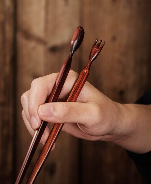 Fork + Spoon chopsticks - Image 4